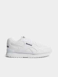 Reebok Womens Glide Ripple Clip White Sneakers