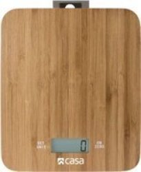 Electronic Bamboo Kitchen Scale