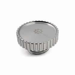 Valve Cover Oil Cap - Compatible With Honda And Acura Engines - Billet Aluminum Silver