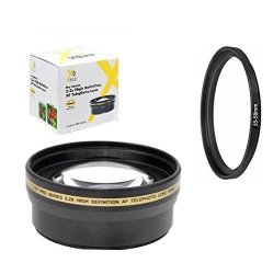 2.2X Telephoto Lens For Sony Cyber-shot DSC-H400 DSC-HX400 DSC-HX300 FDR-AX53
