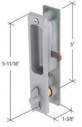 C R Laurence Crl Right Hand Aluminum Keyed Flush Mount Sliding