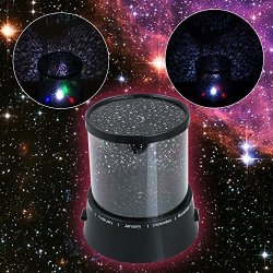 Vinmax Romantic LED Starry Night Sky Projector Lamp Kids Gift Star Light Cosmos Master