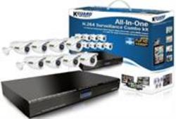 Kguard Combo 16 Channel DVR & 8 IR Cameras