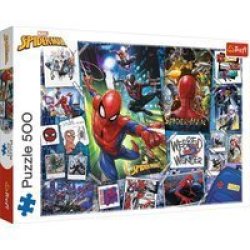 Marvel Spider-man Poster Jigsaw Puzzle 500 Pieces