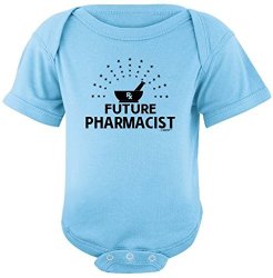 Baby Clothes Future Pharmacist Bodysuit Newborn Light Blue