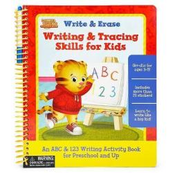 Daniel Tiger Writing & Tracing Skills For Kids Spiral Bound