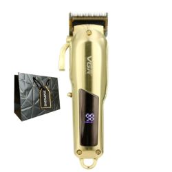 Professional Barber Hair Clippers With Lcd Display & Luxury Simpsons Bag