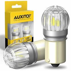 1156 Back Up Light Bulbs,LUYED 2 X 1600 Lumens Extremely Bright 1156 BA15S 1003 1141 7506 3020 30-EX Chipsets LED Bulbs Used For Backup Reverse Lights Xenon White