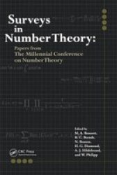 Surveys In Number Theory - Papers From The Millennial Conference On Number Theory Hardcover