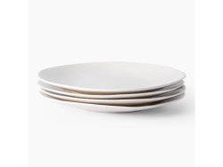 Glazed Stoneware Dinner Plates Set Of 4 Ostrich