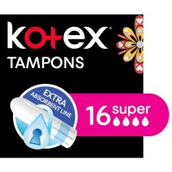 Kotex Designer Tampons Super 16 Tampons