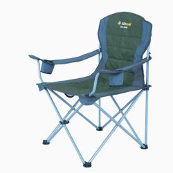 OZtrail Deluxe Jumbo Arm Chair- 140KG - Green