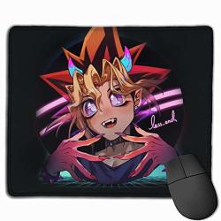 Natural Rubber Mouse Mat With Designs Duel Monsters Yugi Muto Gaming Mouse Pad Mouse Mat For Desktops Computer PC And Laptops