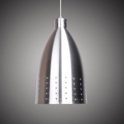Brushed Aluminium Lampshade E27 Lamp Holder Pendant Diy Ceiling. Collections Are Allowed