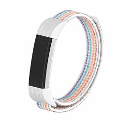 CosyZanx Compatible With Fitbit Alta Bands Fitbit Alta Hr Soft Nylon Woven Sport Wristbands For Men Women Lightweight Replacement Straps Accessories For Fibit Alta