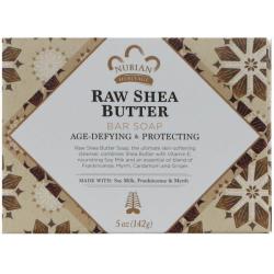 Nubian Heritage Raw Shea Butter Soap Age-defying & Protecting 5 Oz 142 G