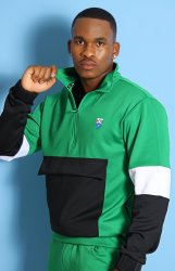 Pro Stars Men's Tracksuit - Black-green - Black-green S