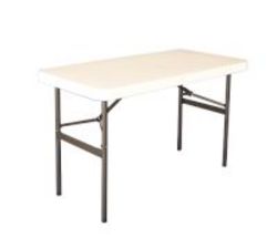 OZtrail Blow Mould Table 4 Seater White