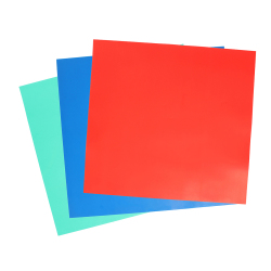 3pcs 24x24 Inch Primary Colors Lighting Flash Speedlite Filter Gel Sheets Red Blue Green
