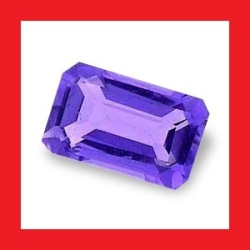 Iolite - Blue Violet Octagon Facet - 0.225cts