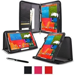 Roocase Samsung Galaxy Tab Pro 12.2 Note Pro 12.2 Case - Executive Portfolio Leather 12 Black