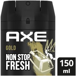 AXE Aerosol Deodorant Body Spray Gold 150ML