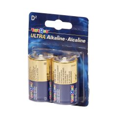 D Alkaline Batteries 2 Pack