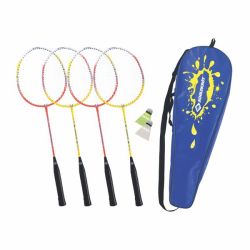 Schildkr T 4 Player Badminton Set