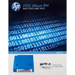HP LTO5 Ultrium Rw Label Pack