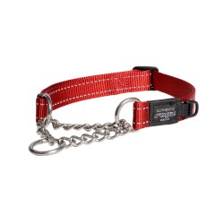 Rogz Utility Control Collar Chain - Large Red