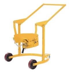 Mobile Drum Carrier For Dispensing 55 Gallon Steel Drums 800 Lb. Capacity
