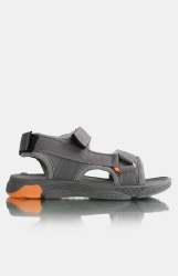 Tomtom Boys Velcro Sandals - Grey-orange - Grey-orange UK 1