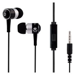 Volkano Stannic Series Earphones With MIC Black