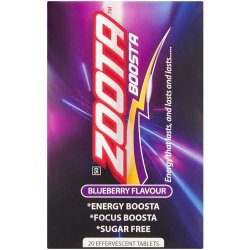 Vita-Aid Energy Effervescent Tablets Blueberry 20S
