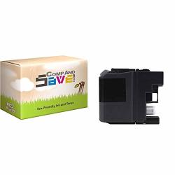 Compandsave Replacement For Brother MFC-J480DW Printer Inkjet Cartridge Brother LC203BK XL Black Ink Cartridge