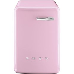 Smeg Standing 60cm Washing Machine '50 Style Pink