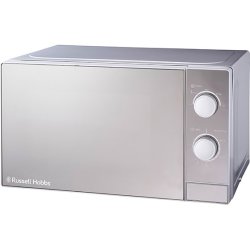 Russell Hobbs Silver Finish Manual Microwave Oven 20 Litre - 1KGS