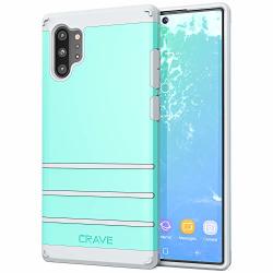 Note 10+ Case Crave Strong Guard Protection Series Case For Samsung Galaxy Note 10 Plus - Mint grey