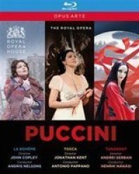 La Boheme tosca turandot: Royal Opera House Italian Blu-ray Disc