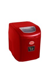 SnoMaster 12Kg Counter Top Ice-Maker in Red