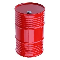 Hobbypark 1:10 Rc Rock Crawler Decorative Accessories Plastic Oil Drum Container For Axial SCX10 Traxxas TRX-4 TRX4 Redcat Everest GEN7 Pro Tamiya CC01 RC4WD