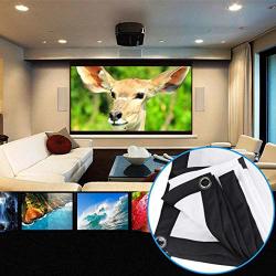 Dongtu Portable Foldable Projection Screen Home Outdoor Polyester Projector Screens Surge Protectors