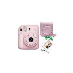 Instax MINI 12 Instant Camera Kit 3 Pink