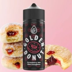 Golden Donut – Strawberry Jam Donut Freebase Flavour Shot