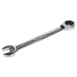 Andux Land Ratchet Wrench Open End And Box End Combination 6-13MM Metric Spanner MHBS-01 12MM
