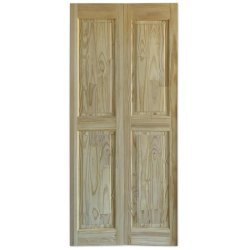 Interior Door Bifold Pine 4 Panel - W813XH2032MM
