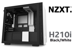 NZXT H210I Matte White Black Gaming Case