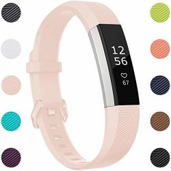 Maledan Compatible With Fitbit Alta Bands Replacement Band For Fitbit Alta Hr alta ace Small Blush Pink