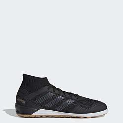 Adidas Men's Predator 19.3 Indoor Soccer Shoe Black black gold Metallic 9.5 M Us