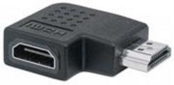 HDMI Manhattan Adapter - A Female To A Male Left 90? Angle Retail Box Limited Lifetime Warranty